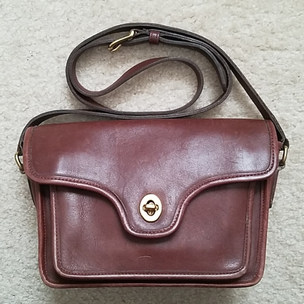 [Coach] Vintage Leather Crossbody Bag N°0291-314